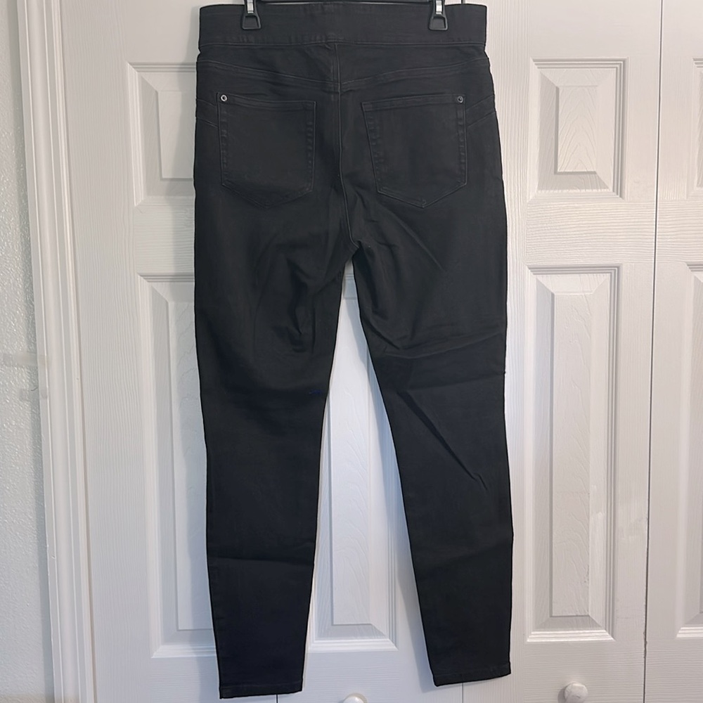 Black High-Waist Jeggings (L) - Picture 2 of 5